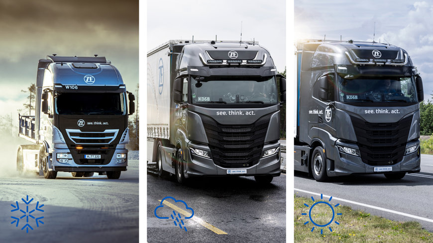 ZF Demonstrates Further Advances in Safety Technologies for Commercial Vehicles